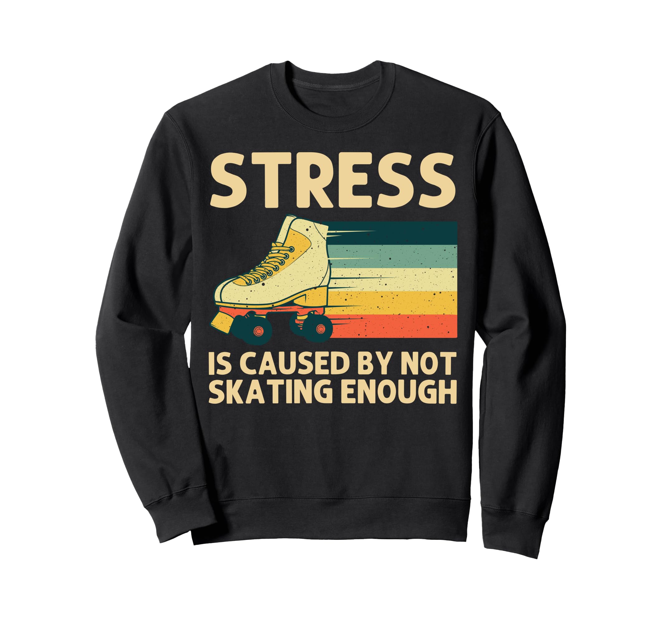 Roller Skating Roller Skate Derby Sweatshirt - Custom Art Print for Adults - T-Shirt, Sweatshirt, Hoodie