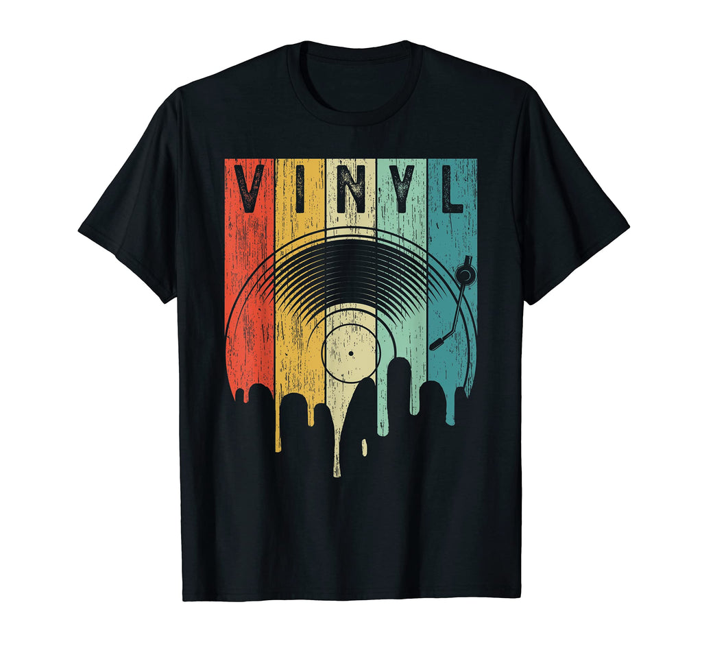 Liquid Vinyl Record Player Lp Funny T-Shirt - Trendy Graphic for Adults - T-Shirt, Sweatshirt, Hoodie