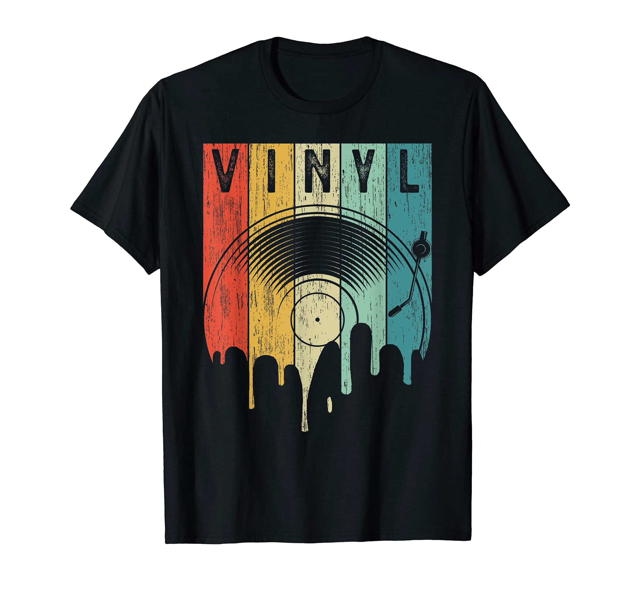 Liquid Vinyl Record Player Lp Funny T-Shirt - Trendy Graphic for Adults - T-Shirt, Sweatshirt, Hoodie