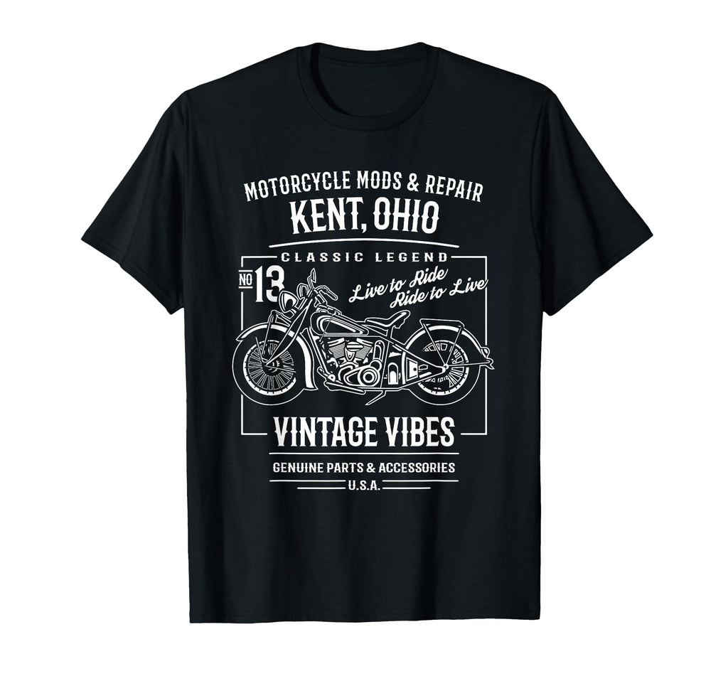 Kent Oh Usa Motorcycle T-Shirt - Trendy Graphic Men Women - T-Shirt, Sweatshirt, Hoodie
