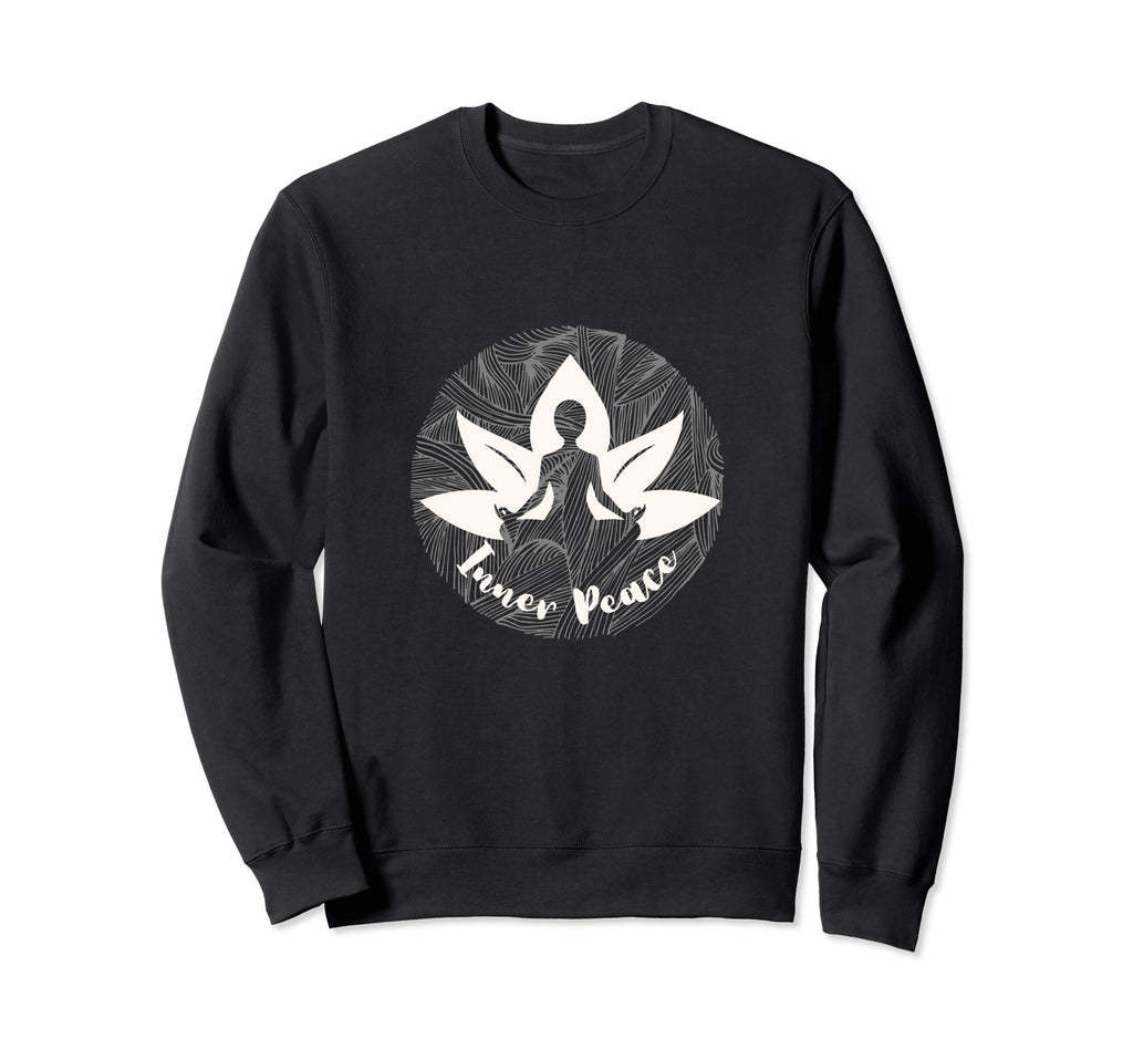 Yoga Meditation Mindfulness Meditate Sweatshirt - Trendy Graphic Men Women - T-Shirt, Sweatshirt, Hoodie