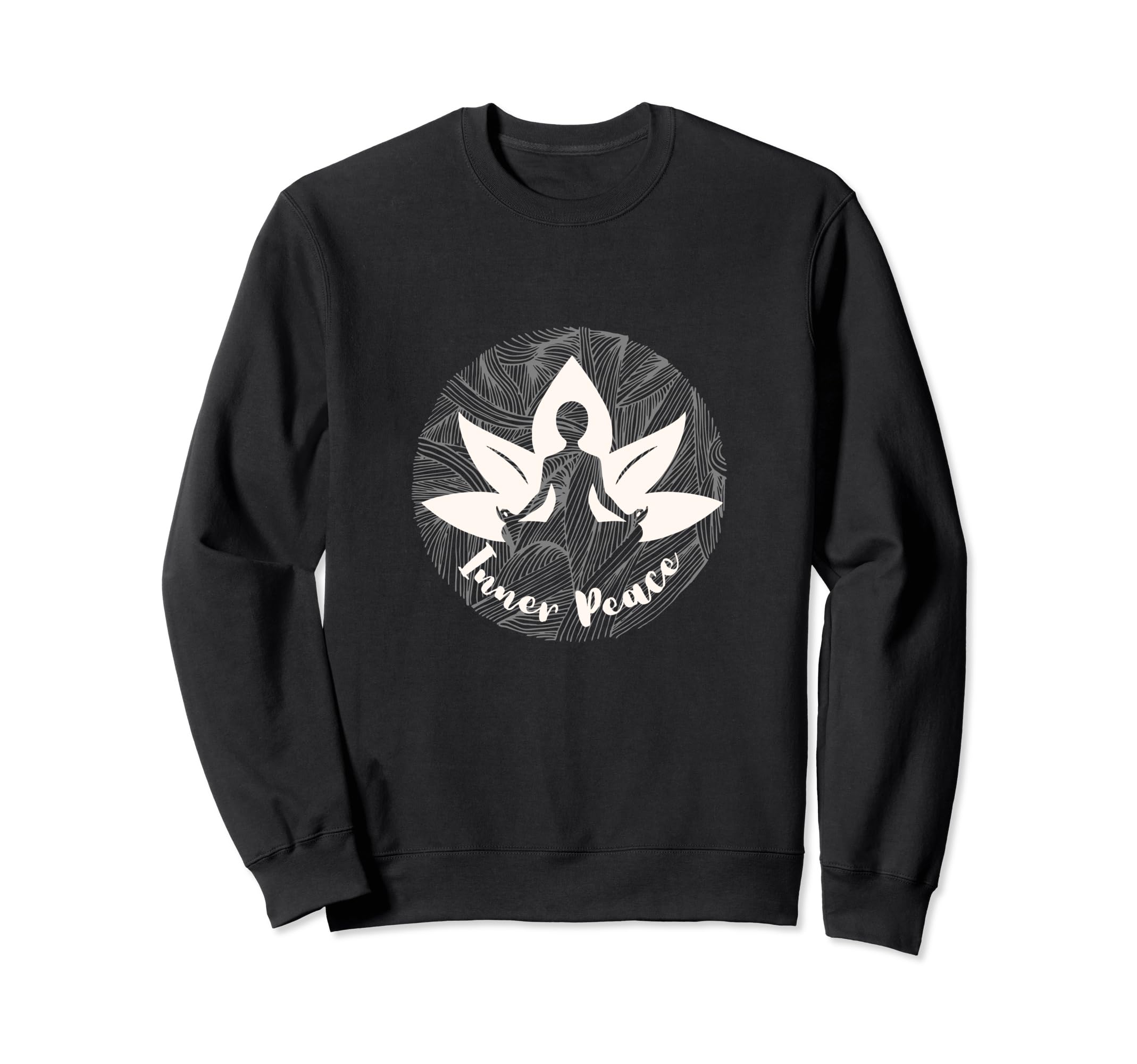Yoga Meditation Mindfulness Meditate Sweatshirt - Trendy Graphic Men Women - T-Shirt, Sweatshirt, Hoodie