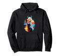 Edgy Fiery Pinup Devilish Horns Bold Hoodie - Fun Novelty Design Unisex - T-Shirt, Sweatshirt, Hoodie