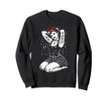 Pinup Pop Art Tattoo Model Witchcore Sweatshirt - Unique Graphic Men Women - T-Shirt, Sweatshirt, Hoodie