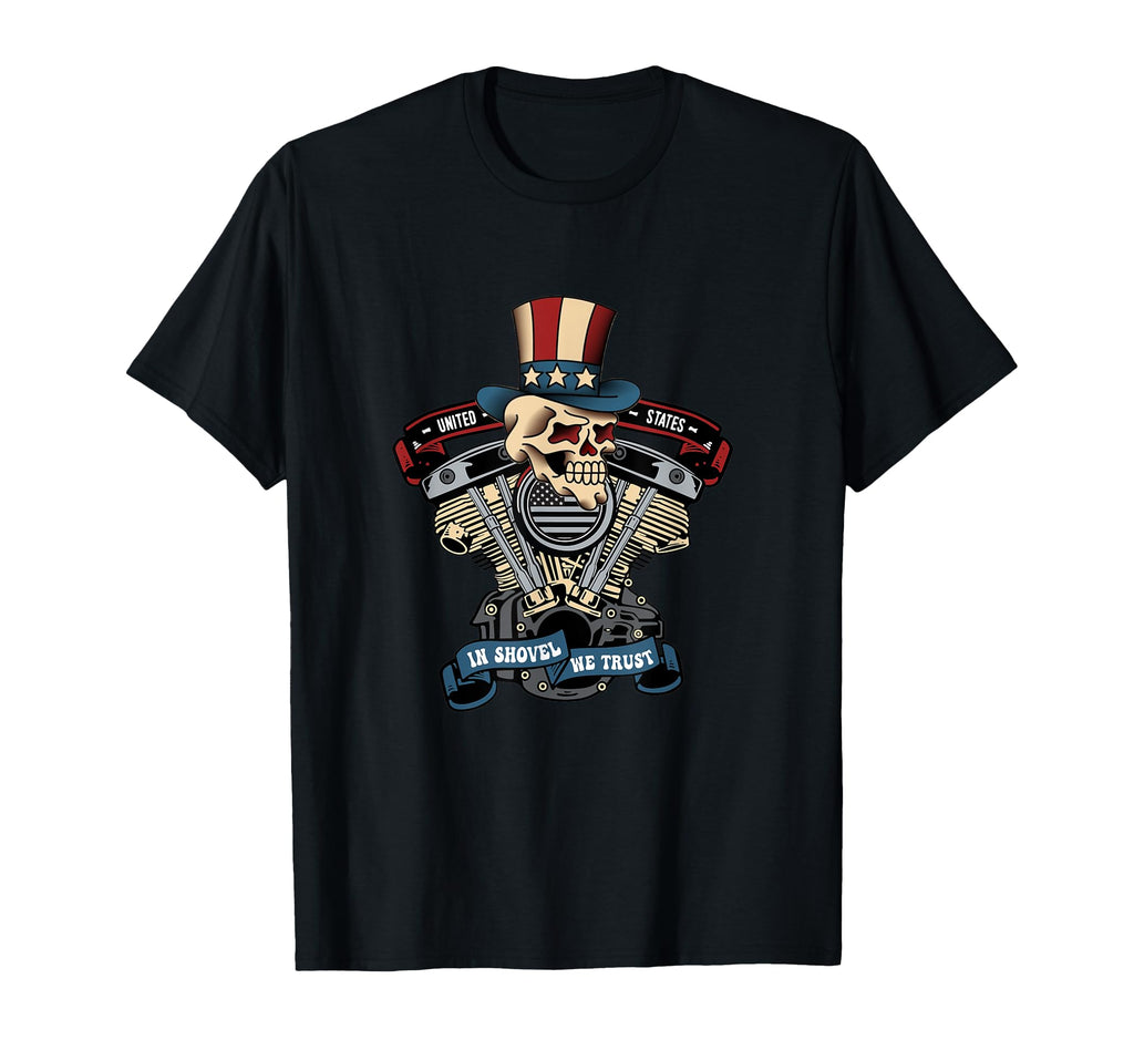 Hd Motorcycle Vtwin Shovelhead Engine T-Shirt - Streetwear Style Unisex - T-Shirt, Sweatshirt, Hoodie