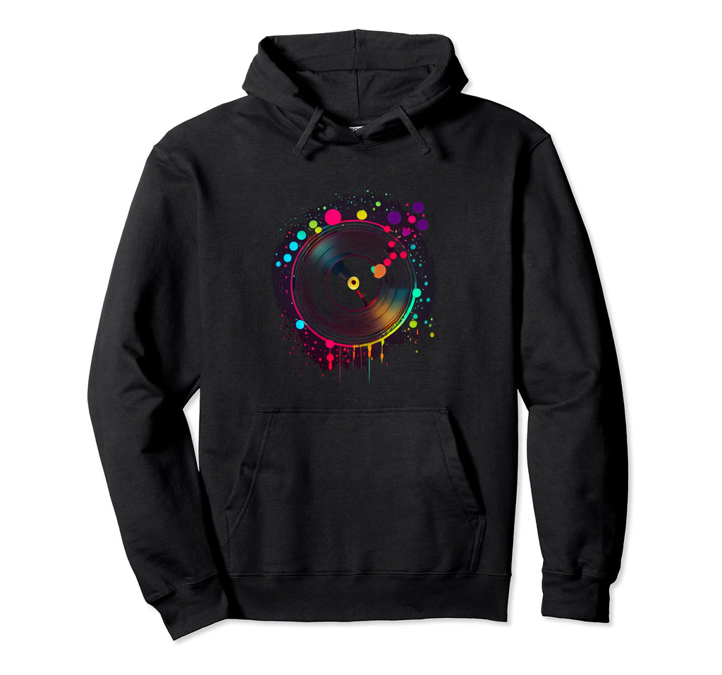 80S Music Vinyl Music Gift Hoodie - Aesthetic Graphic Men Women - T-Shirt, Sweatshirt, Hoodie