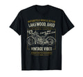 Lakewood Oh Usa Distressed T-Shirt - Fun Novelty Design Men Women - T-Shirt, Sweatshirt, Hoodie