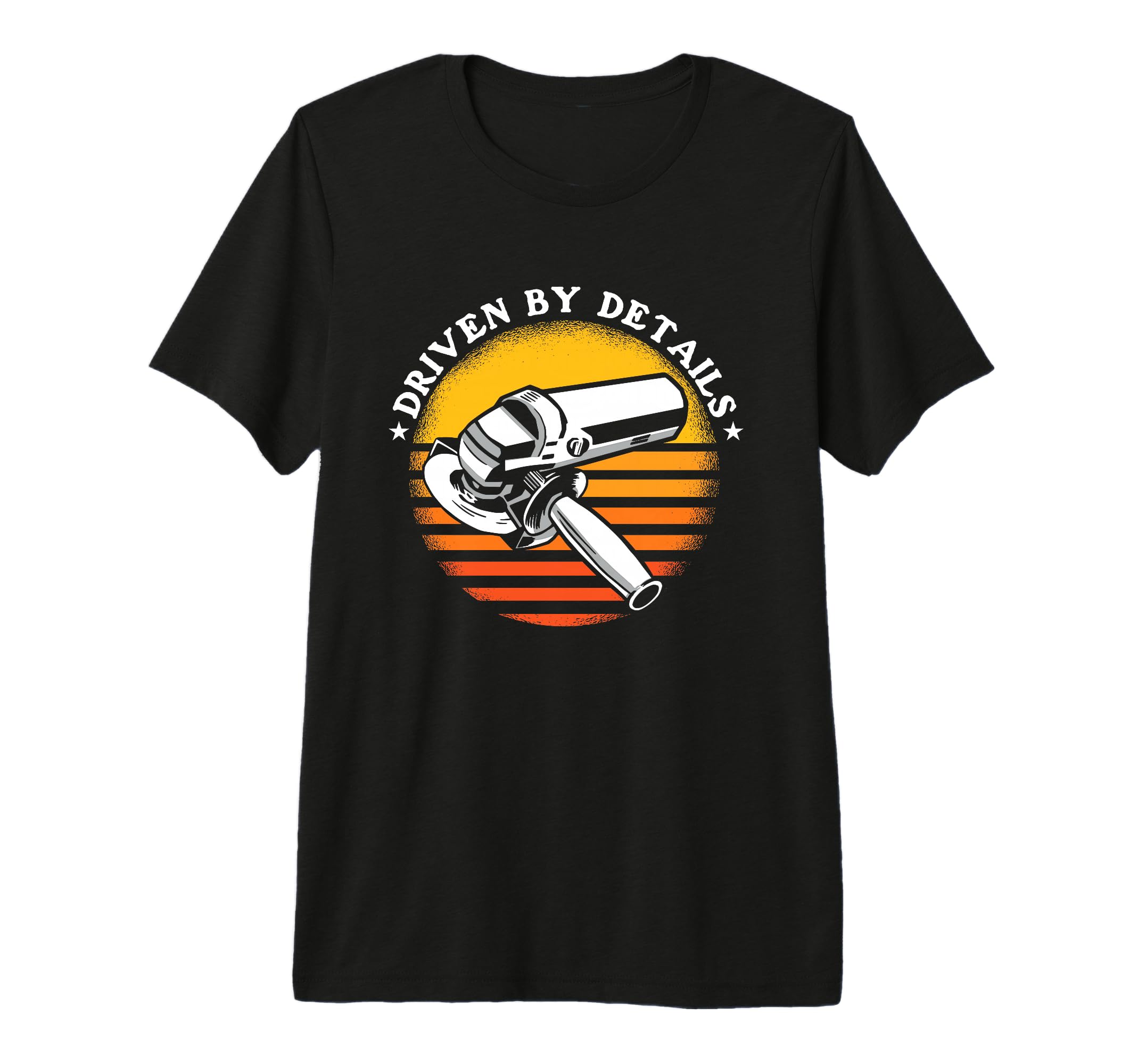 Car Detailer Driven Details Polisher T-Shirt - Graphic Print for Adults - T-Shirt, Sweatshirt, Hoodie