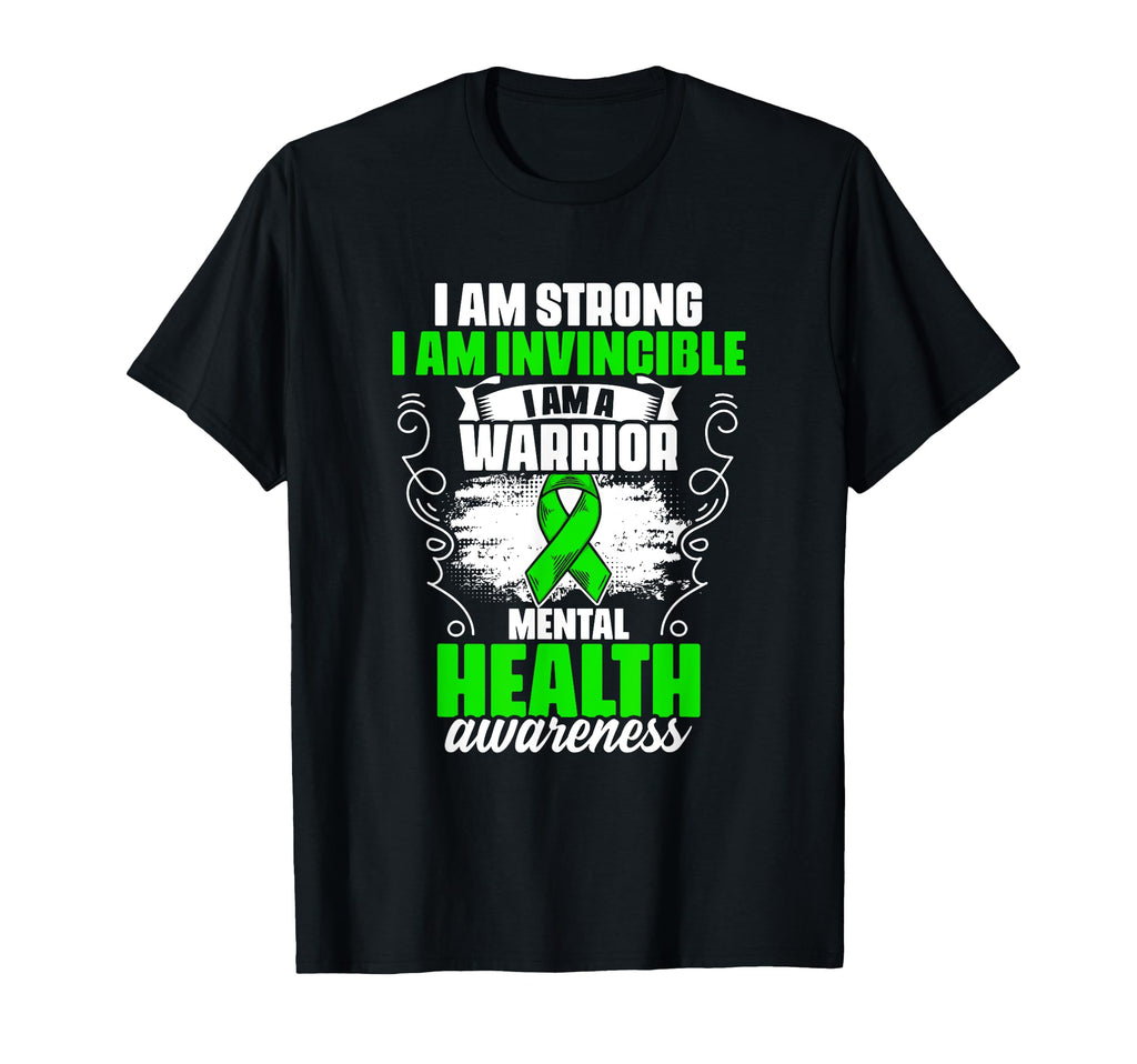 Im Warrior Mental Illness Support T-Shirt - Novelty Apparel for Adults - T-Shirt, Sweatshirt, Hoodie