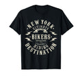 New York Bikers Riding Destination T-Shirt - Aesthetic Graphic Unisex - T-Shirt, Sweatshirt, Hoodie