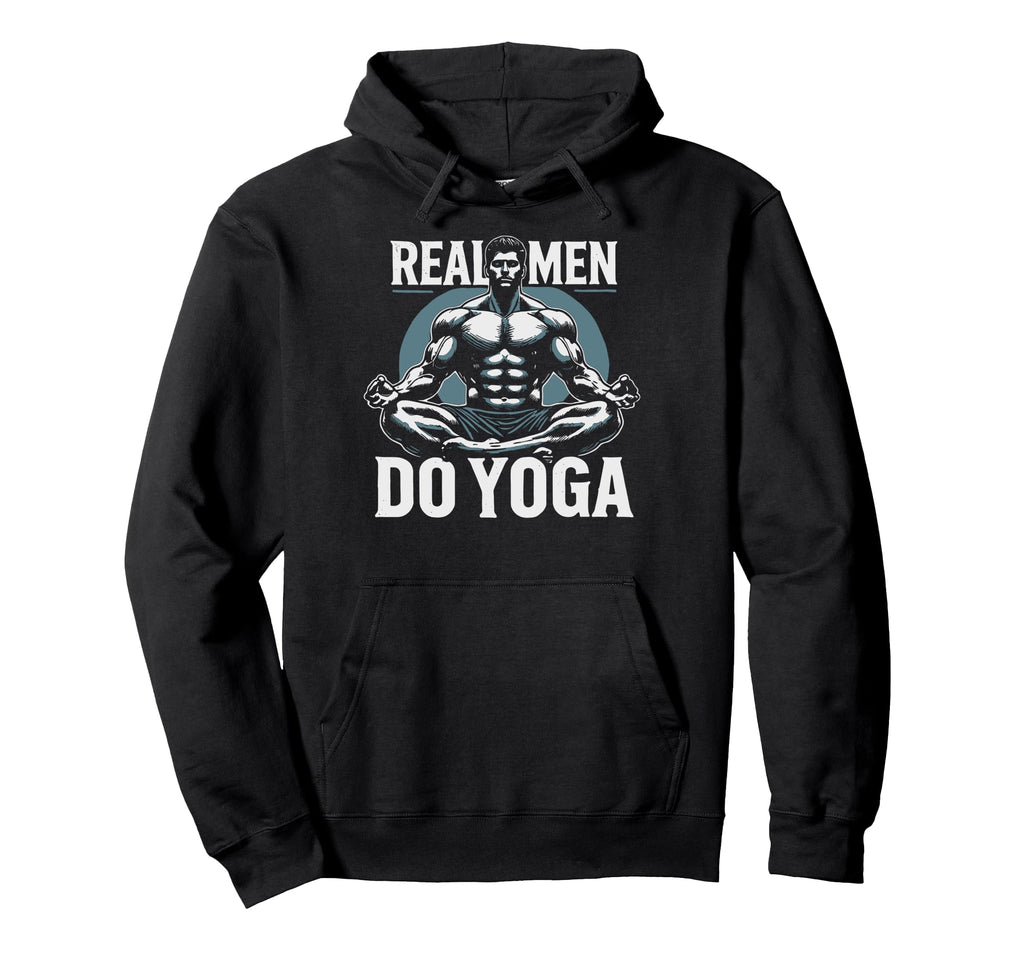 Funny Yoga Position Phrase Male Yogi Hoodie - Unique Graphic for Adults - T-Shirt, Sweatshirt, Hoodie