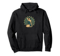 Pinup Peacock Sexy Cheesecake Hoodie - Trendy Graphic for Adults - T-Shirt, Sweatshirt, Hoodie
