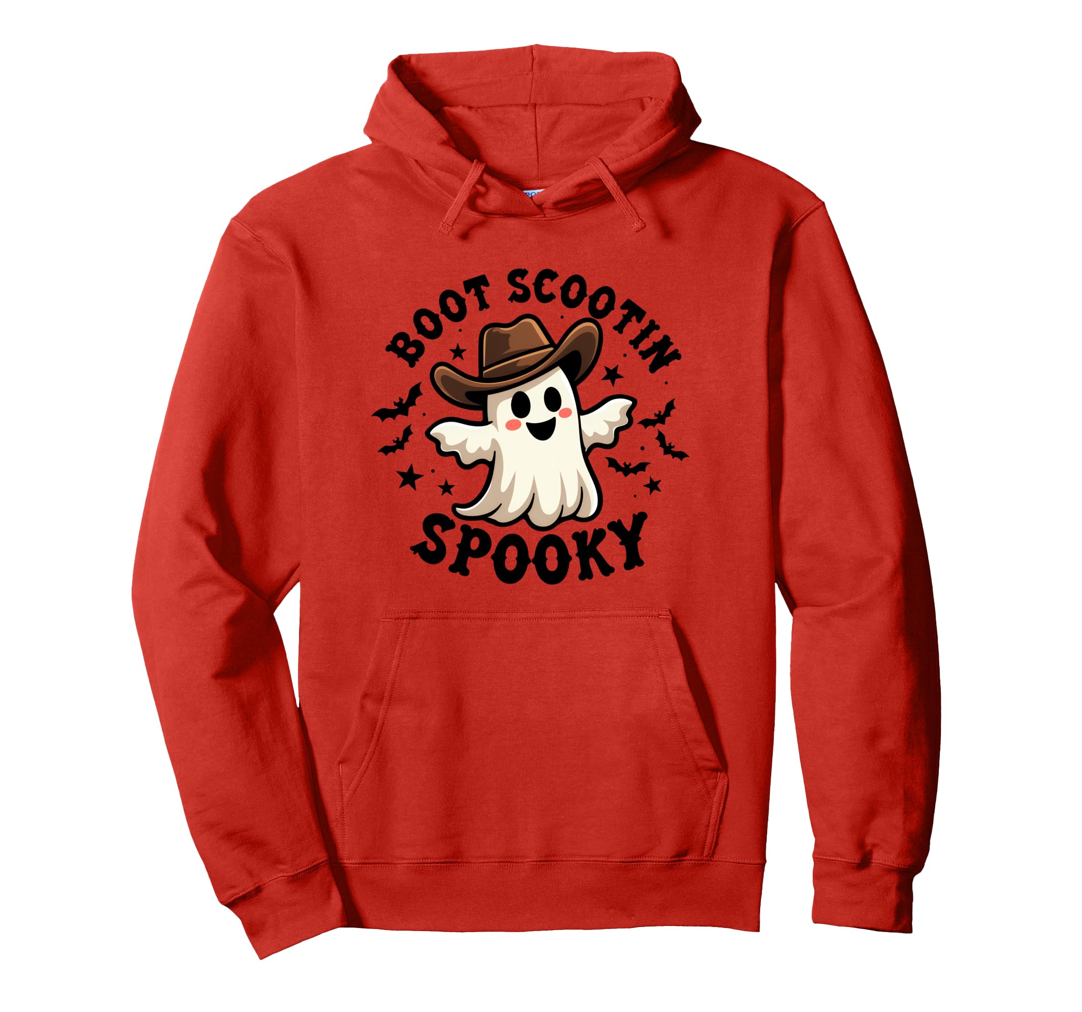 Boot Scootin Spooky Western Funny Hoodie - Unique Graphic for Adults - T-Shirt, Sweatshirt, Hoodie