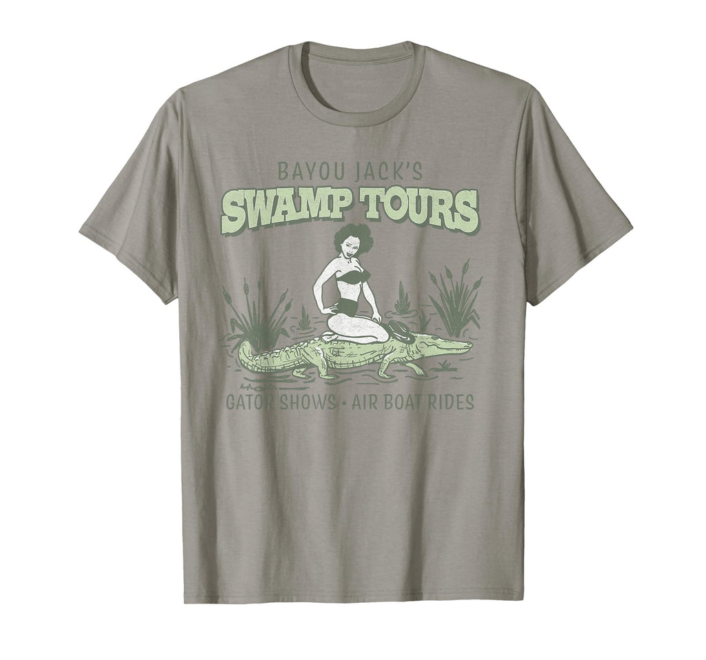 Pin Up Louisiana Swamp Tours T-Shirt - Casual Everyday Wear Men Women - T-Shirt, Sweatshirt, Hoodie