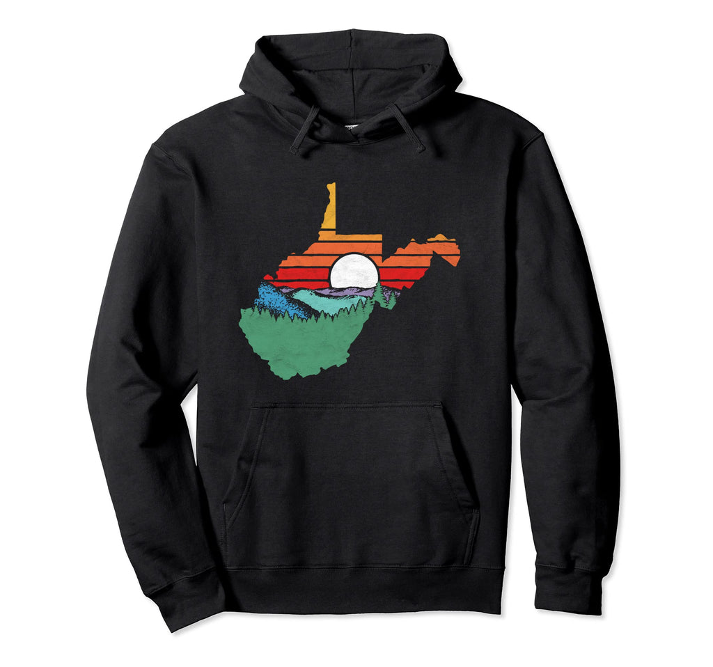 West Virginia Outdoors Nature Hoodie - Streetwear Style Men Women - T-Shirt, Sweatshirt, Hoodie