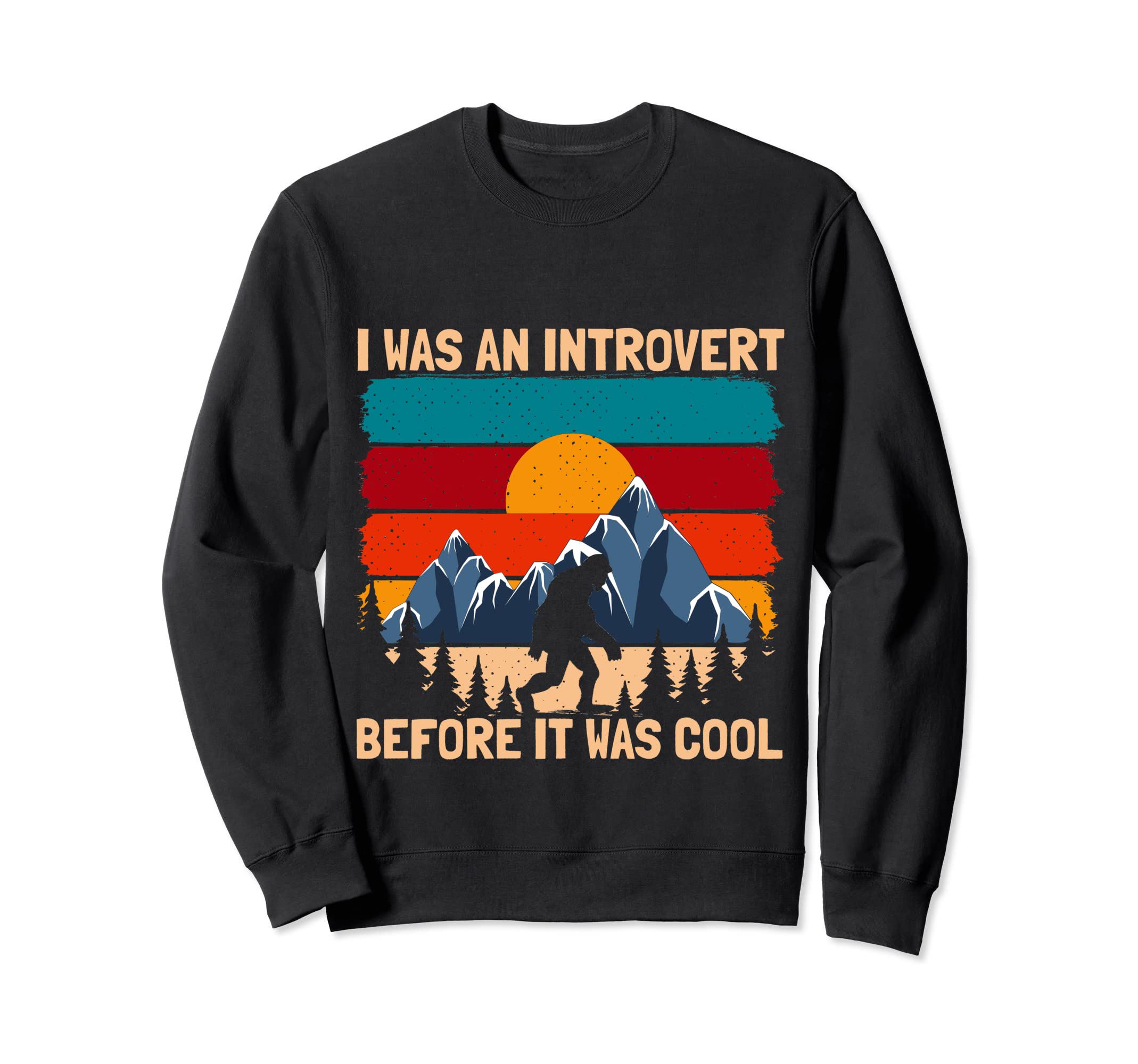 Funny Bigfoot Sasquatch Sunset Sweatshirt - Aesthetic Graphic Unisex - T-Shirt, Sweatshirt, Hoodie