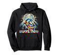 Aesthetic Dolphin Disco Hoodie - Custom Art Print for Adults - T-Shirt, Sweatshirt, Hoodie