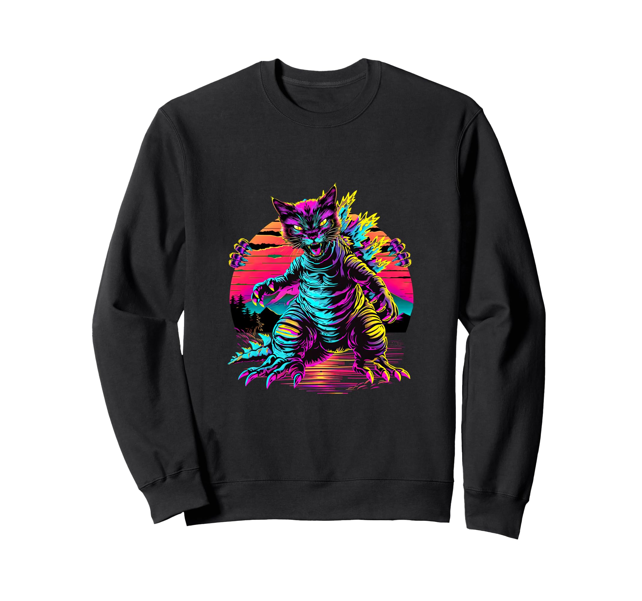 Streetwear Synthwave 80S 90S Sweatshirt - Novelty Apparel Men Women - T-Shirt, Sweatshirt, Hoodie