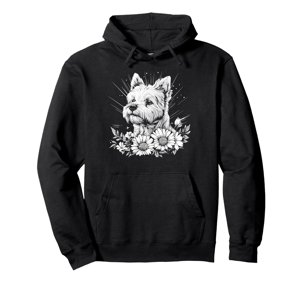 Tattoo Lover West Highland White Hoodie - Custom Art Print for Adults - T-Shirt, Sweatshirt, Hoodie