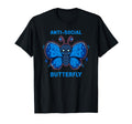 Anti Social Butterfly T-Shirt - Trendy Graphic for Adults - T-Shirt, Sweatshirt, Hoodie