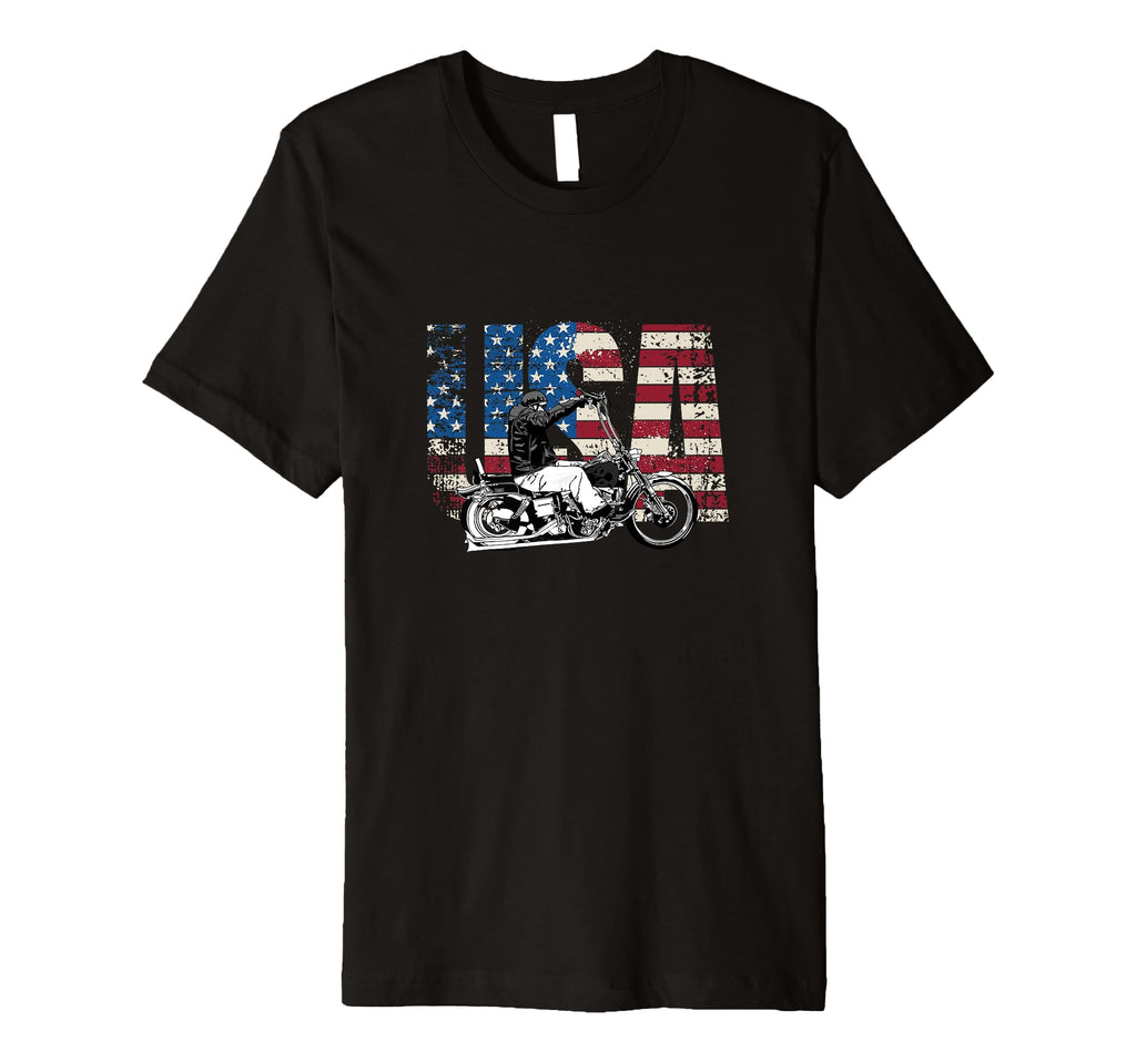Motorcycle Usa Motorcycle T-Shirt - Streetwear Style Unisex - T-Shirt, Sweatshirt, Hoodie
