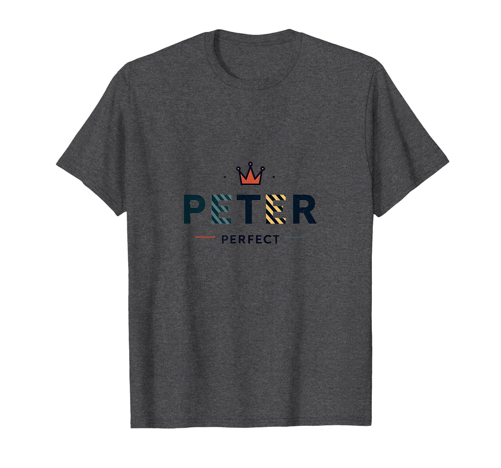 Peter Peter Royal Crown Typography Art T-Shirt - Novelty Apparel Men Women - T-Shirt, Sweatshirt, Hoodie