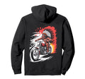 Native American Riding Biker Hoodie - Casual Everyday Wear for Adults - T-Shirt, Sweatshirt, Hoodie