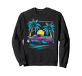 Synthwave Supercar Retrowave 80S Sweatshirt - Custom Art Print for Adults - T-Shirt, Sweatshirt, Hoodie