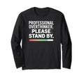 Professional Overthinker Funny Loading T-Shirt - Trendy Graphic Unisex - T-Shirt, Sweatshirt, Hoodie