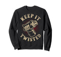 Keep It Twisted Motorcycle Sweatshirt - Custom Art Print for Adults - T-Shirt, Sweatshirt, Hoodie