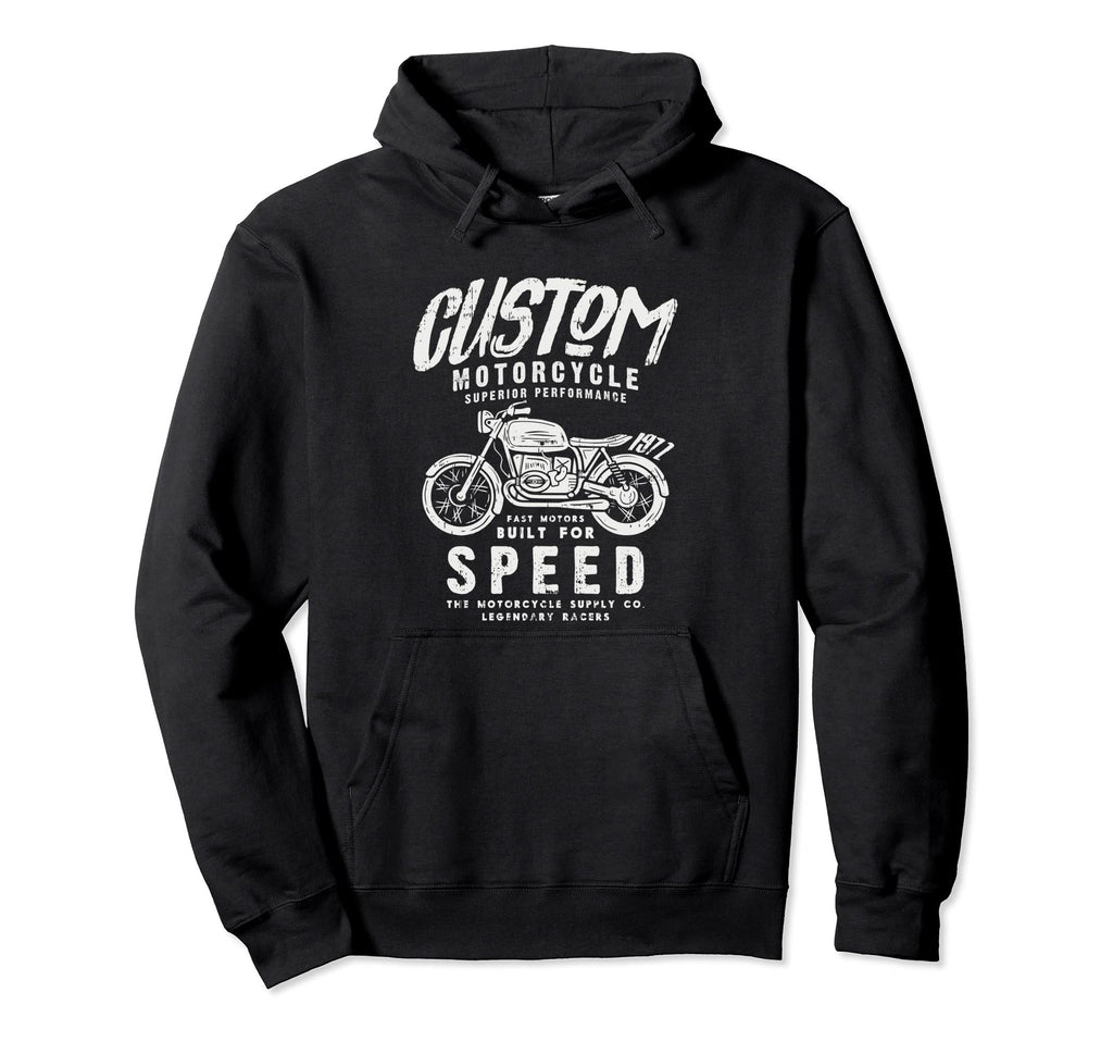 Custom Motorcycle Biker Racing And Hoodie - Novelty Apparel Men Women - T-Shirt, Sweatshirt, Hoodie