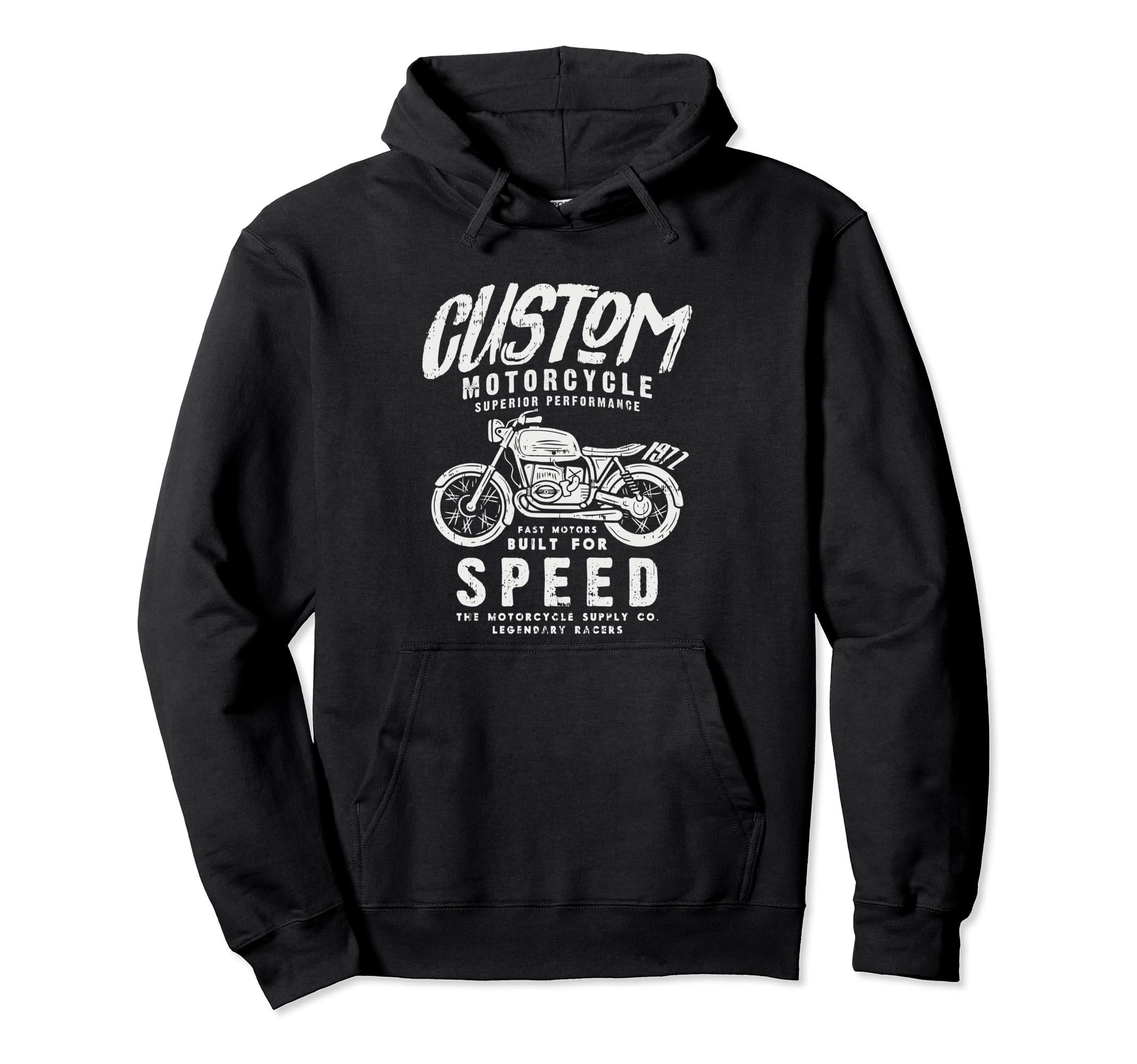 Custom Motorcycle Biker Racing And Hoodie - Novelty Apparel Men Women - T-Shirt, Sweatshirt, Hoodie