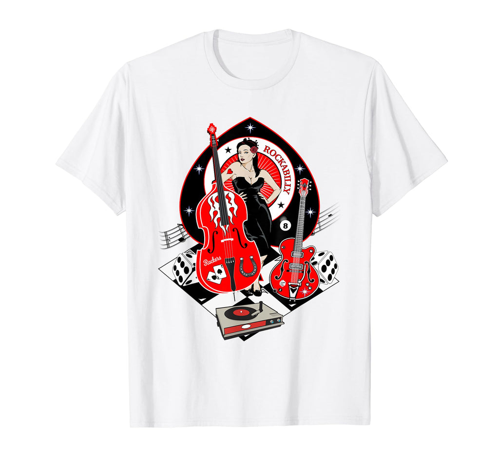 Rockabilly 50S Pinup 1950S T-Shirt - Streetwear Style for Adults - T-Shirt, Sweatshirt, Hoodie
