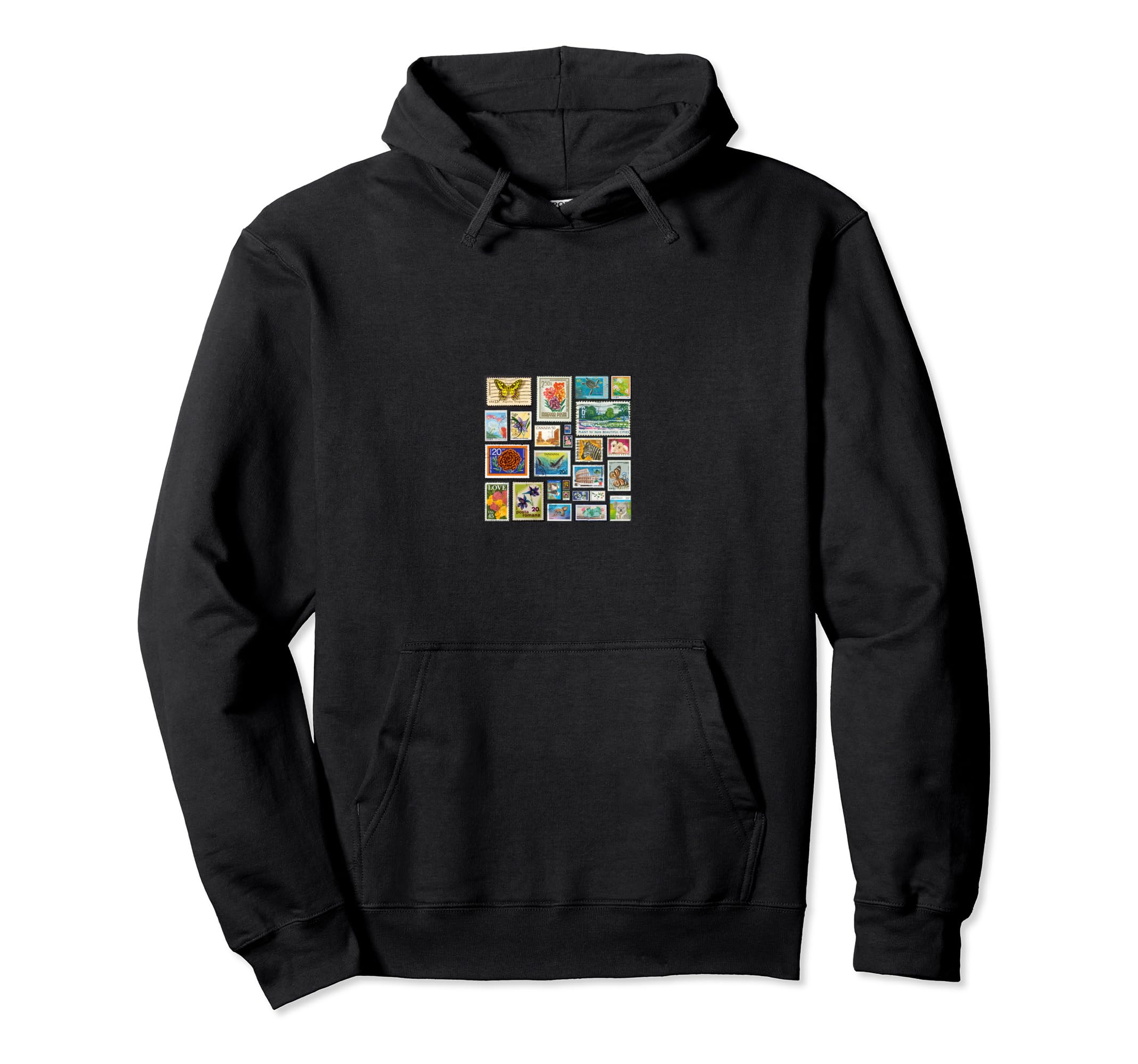 Travel Destinations Stamp Hoodie - Streetwear Style Unisex - T-Shirt, Sweatshirt, Hoodie
