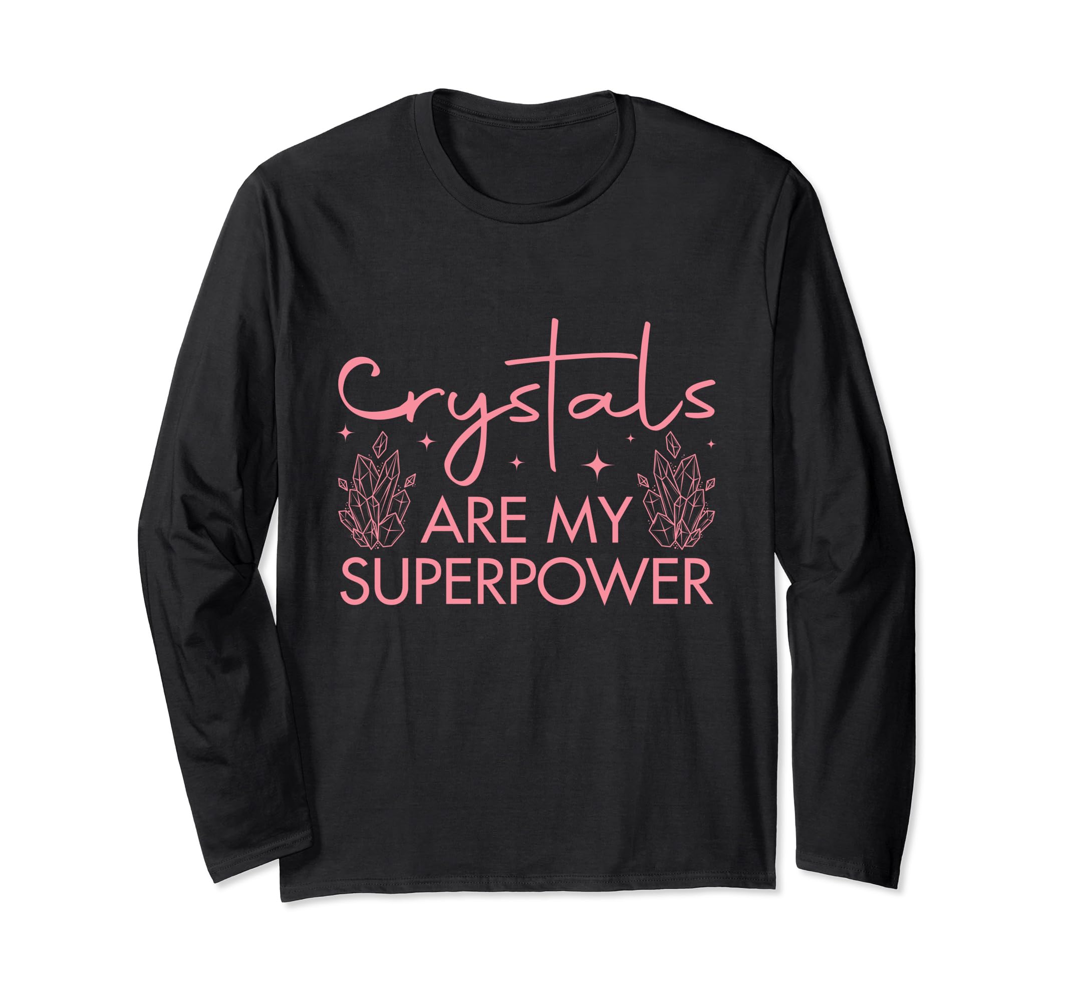 Crystals Witchy Alchemy Chakras Energy T-Shirt - Unique Graphic Unisex - T-Shirt, Sweatshirt, Hoodie