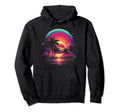 Vaporwave Solar System 80S Synthwave Hoodie - Unique Graphic for Adults - T-Shirt, Sweatshirt, Hoodie