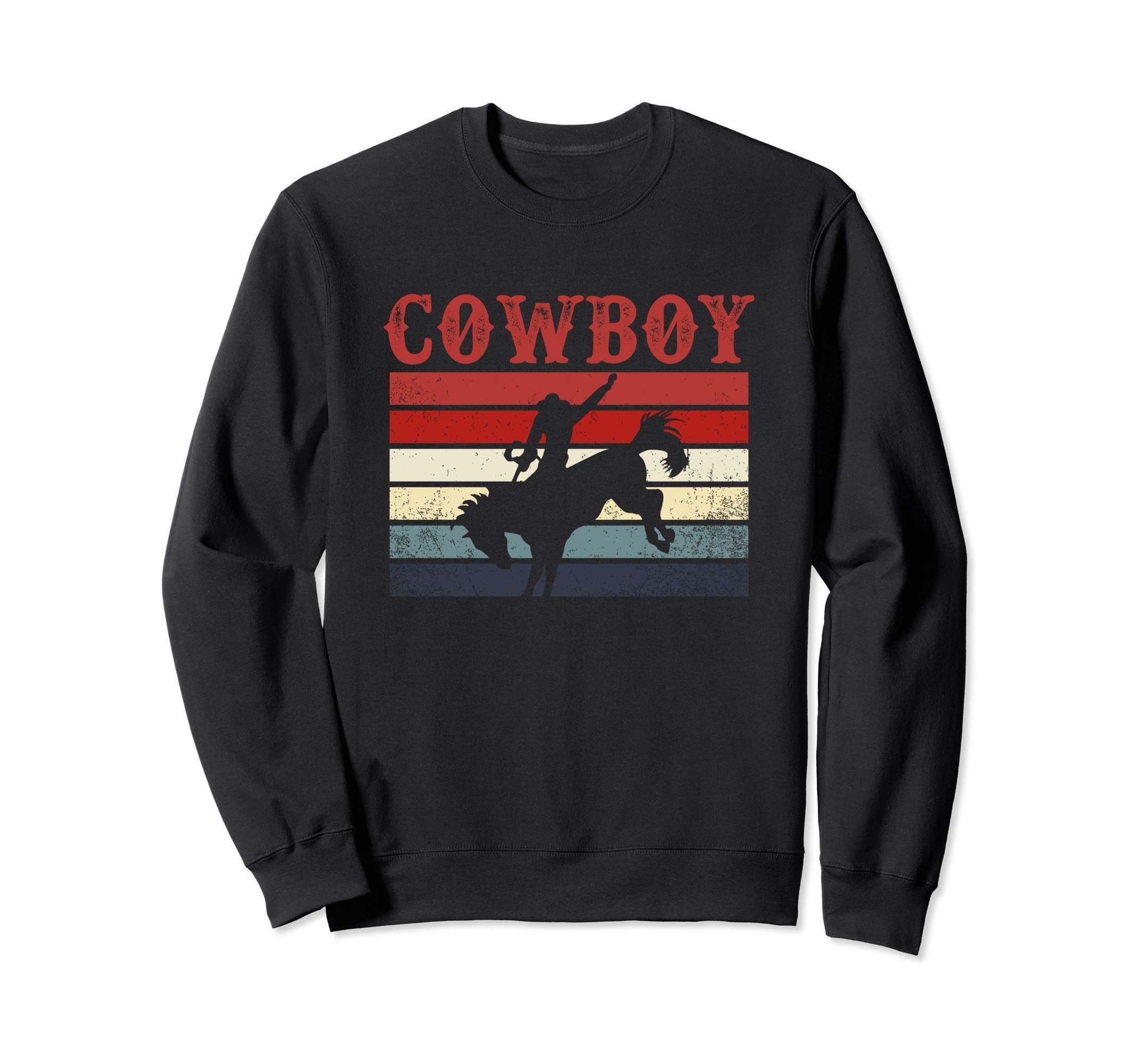 Rodeo Bull Riding Western American Sweatshirt - Novelty Apparel for Adults - T-Shirt, Sweatshirt, Hoodie