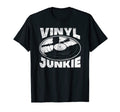 Vinyl Records Audio Music Record Player T-Shirt - Minimalist Print Unisex - T-Shirt, Sweatshirt, Hoodie