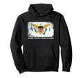 Usvi Flag Made U S Virgin Islands Hoodie - Fun Novelty Design for Adults - T-Shirt, Sweatshirt, Hoodie