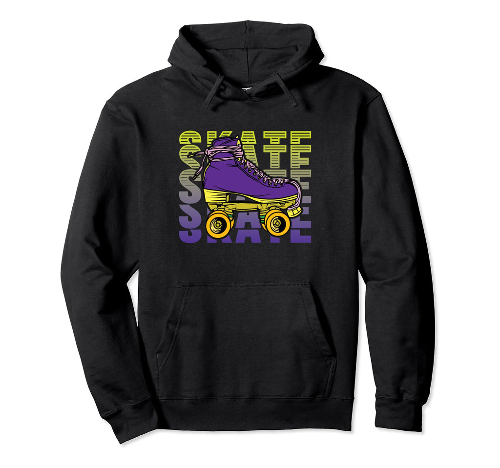 Rollerskates Roller Derby Skates 90S 89S Hoodie - Minimalist Print Unisex - T-Shirt, Sweatshirt, Hoodie