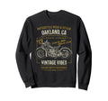 Oakland California Usa Motorcycle Sweatshirt - Unique Graphic for Adults - T-Shirt, Sweatshirt, Hoodie