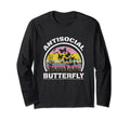 Antisocial Butterfly Funny Awkwardness T-Shirt - Graphic Print Men Women - T-Shirt, Sweatshirt, Hoodie