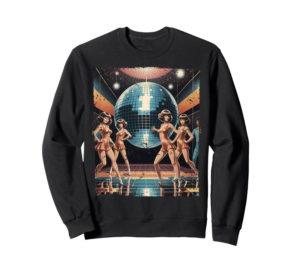 Aesthetic Disco Ball Party Sweatshirt - Custom Art Print Unisex - T-Shirt, Sweatshirt, Hoodie
