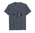 Peter Peter Royal Crown Typography Art T-Shirt - Trendy Graphic for Adults - T-Shirt, Sweatshirt, Hoodie