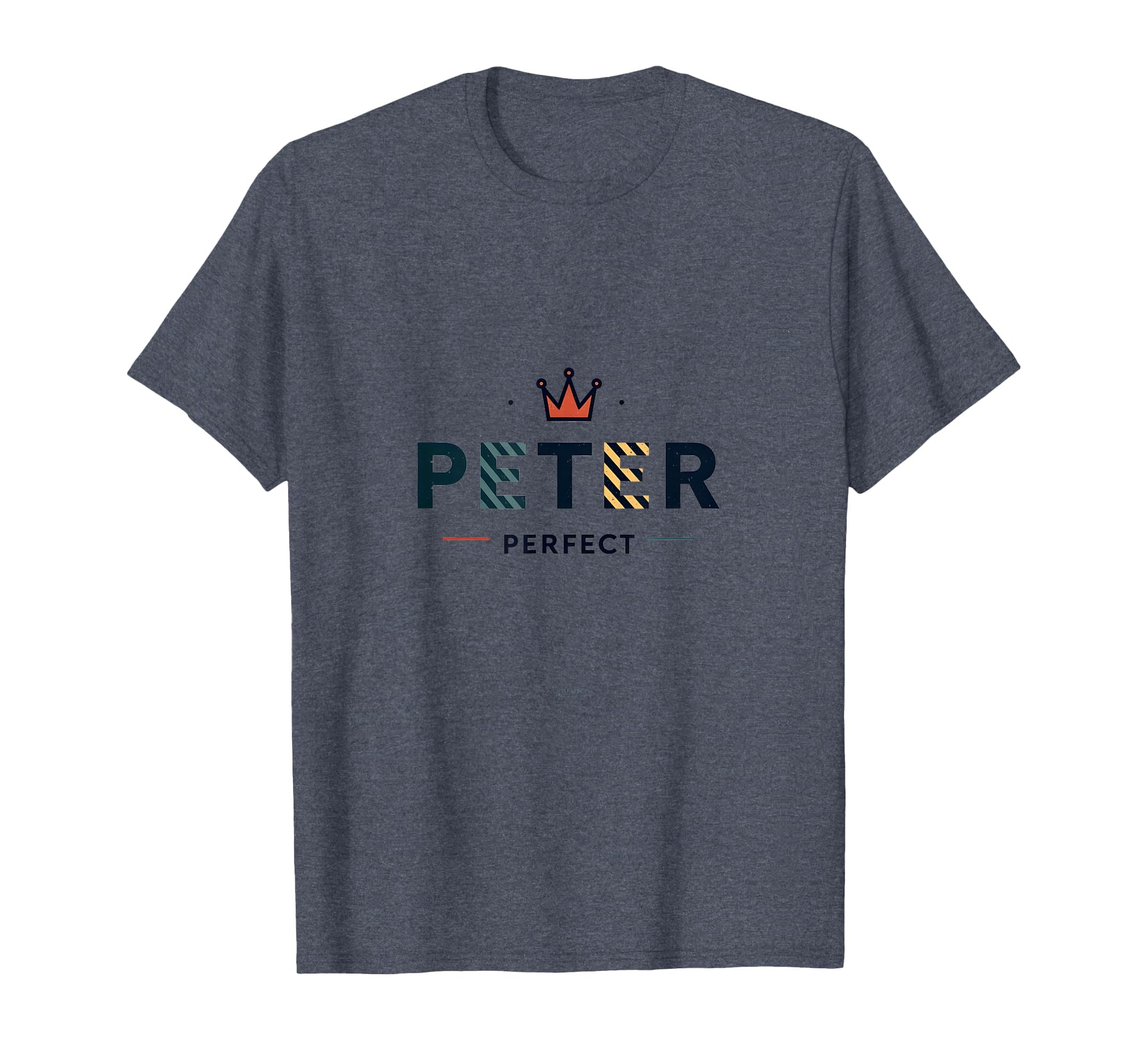 Peter Peter Royal Crown Typography Art T-Shirt - Trendy Graphic for Adults - T-Shirt, Sweatshirt, Hoodie