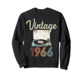 1966 Vinyl Record Player 58Th Sweatshirt - Casual Everyday Wear for Adults - T-Shirt, Sweatshirt, Hoodie