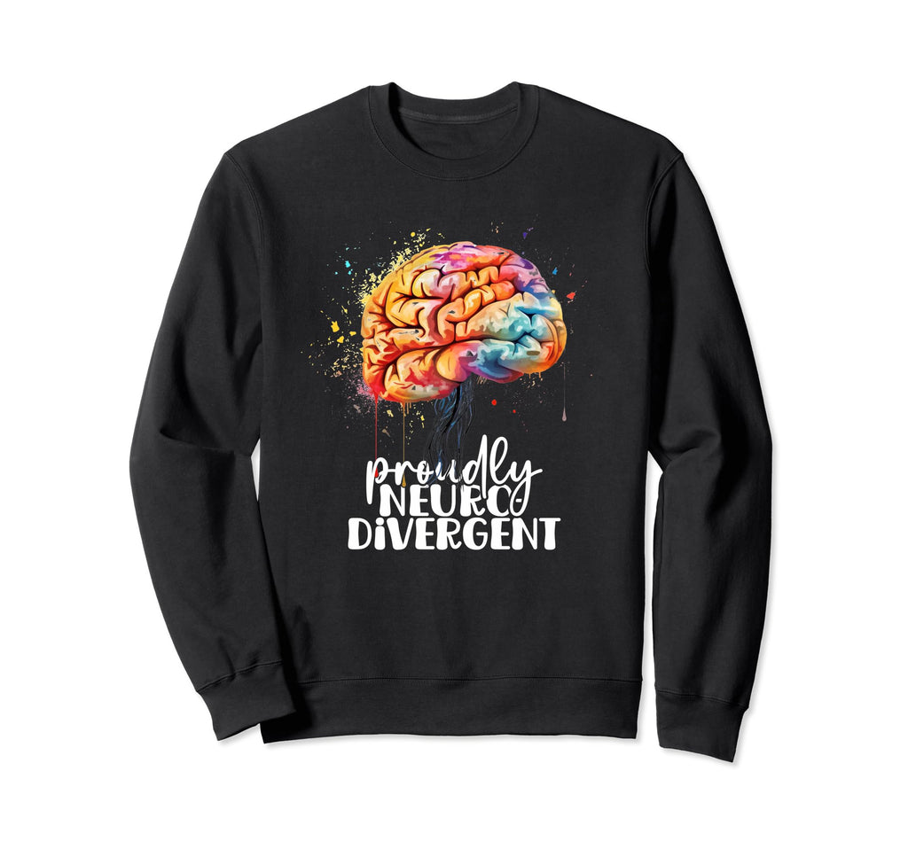 Neurodiversity Pride Autism Sweatshirt - Custom Art Print for Adults - T-Shirt, Sweatshirt, Hoodie