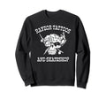 Crushed Skull Tattoo Jolly Roger Sweatshirt - Fun Novelty Design Men Women - T-Shirt, Sweatshirt, Hoodie