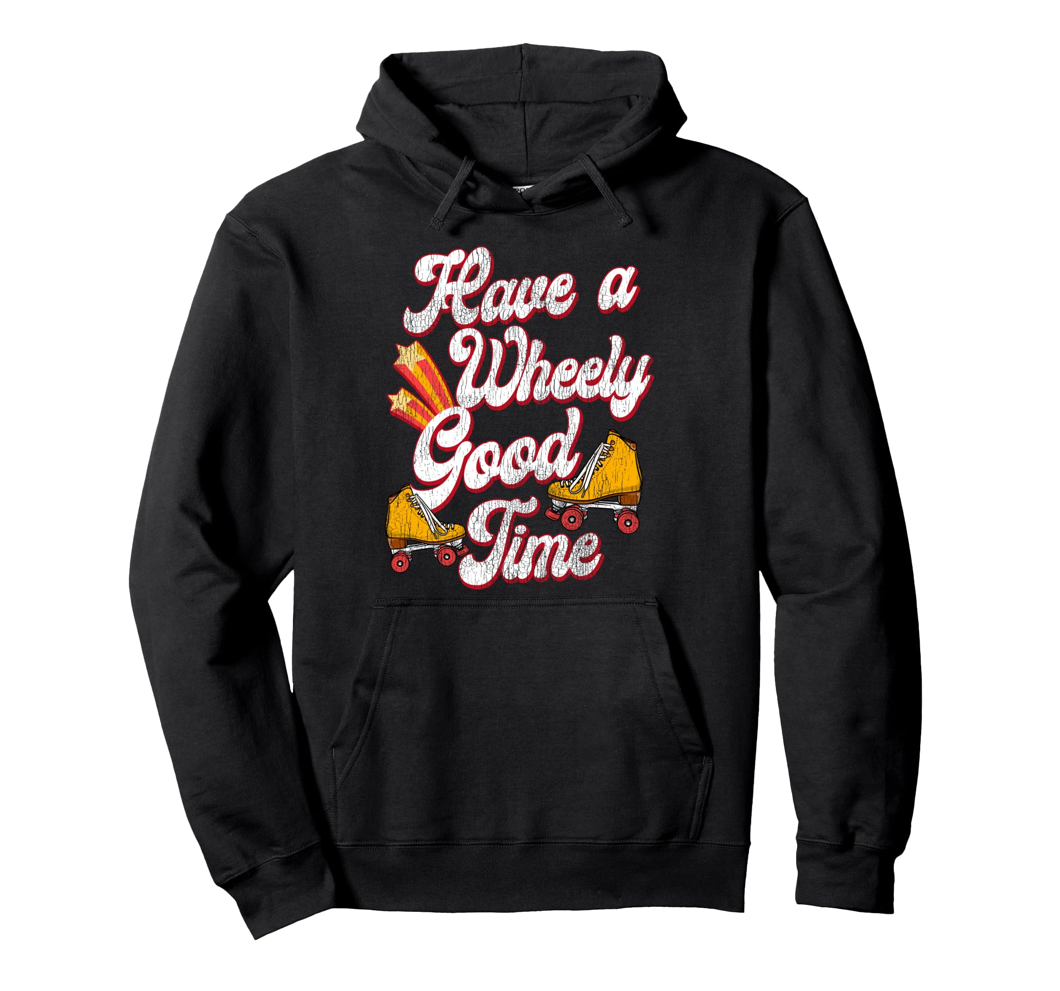 Roller Skating Skate 1970S Hoodie - Graphic Print for Adults - T-Shirt, Sweatshirt, Hoodie