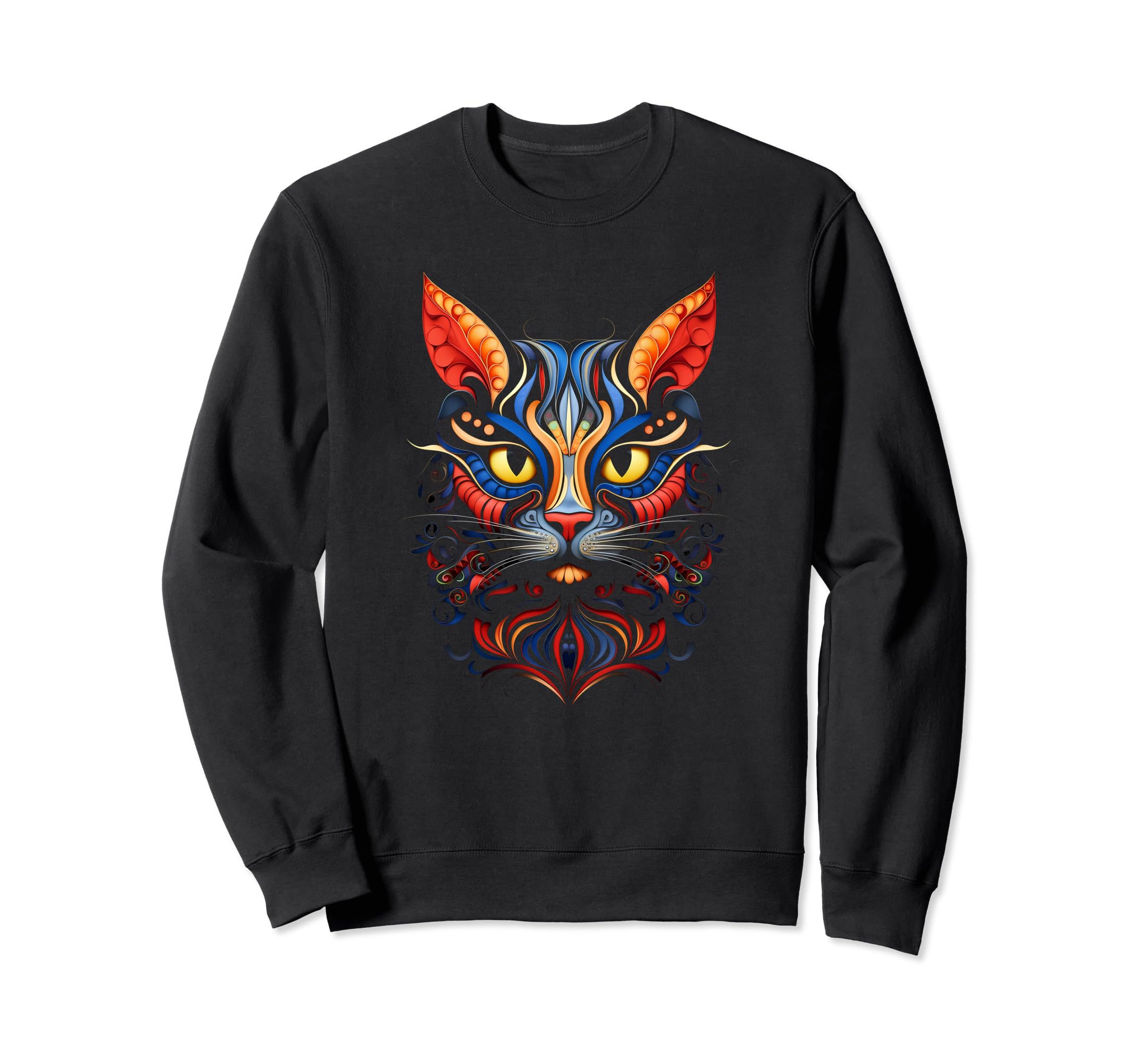 Abstract Colorful 60S 70S Stylish Sweatshirt - Trendy Graphic Men Women - T-Shirt, Sweatshirt, Hoodie